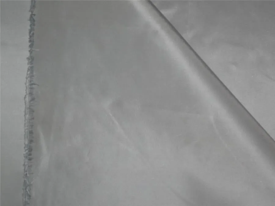 100% Pure Silk Taffeta Fabric Blue x Ivory colour 60&quot; wide Cut Length