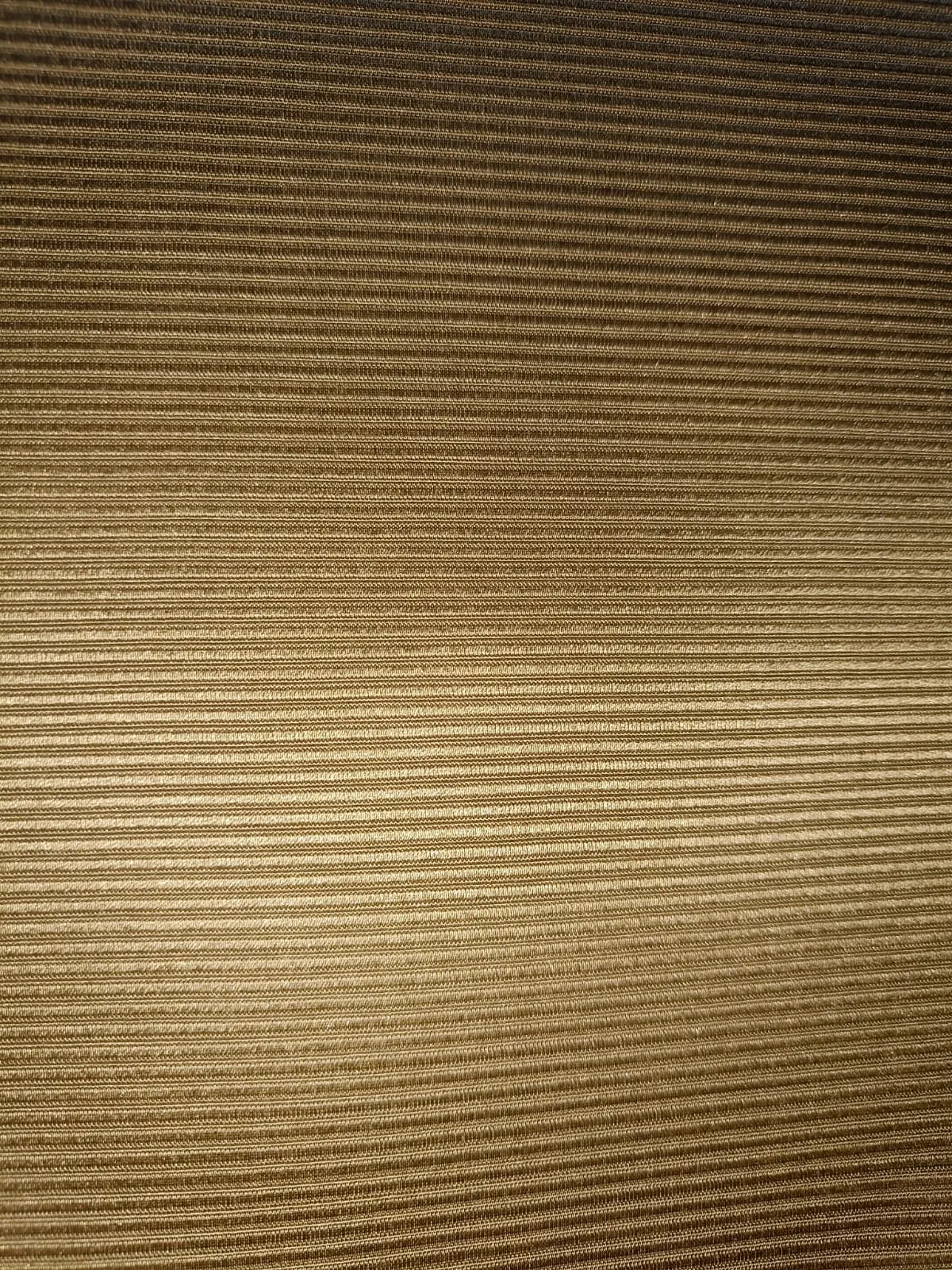 100% SILK TAFFETA FABRIC PIN STRIPE - gold color 60"wide  TAF#S135[2]
