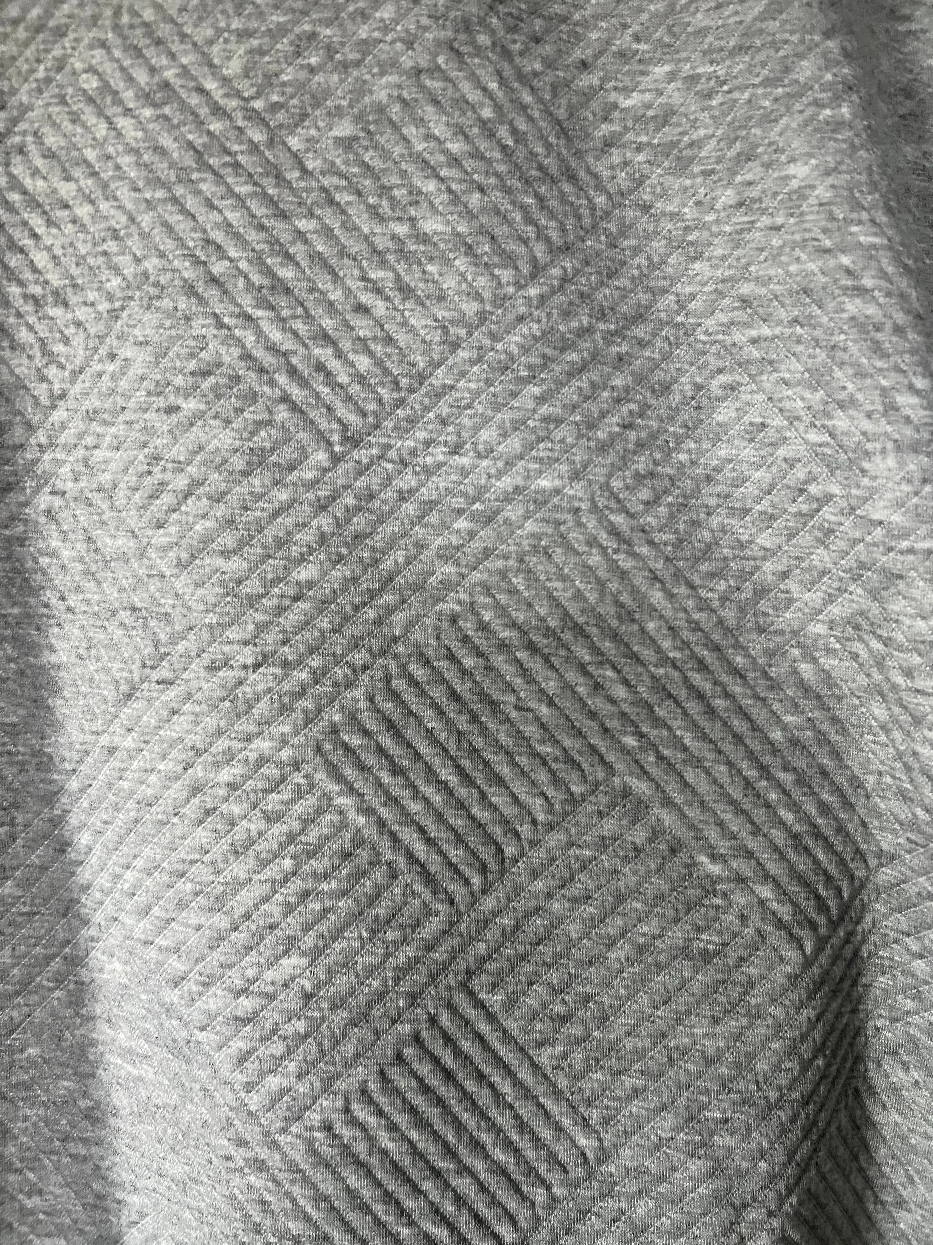 10101 HEATHER GRAY TEXTURED MATCHING SET