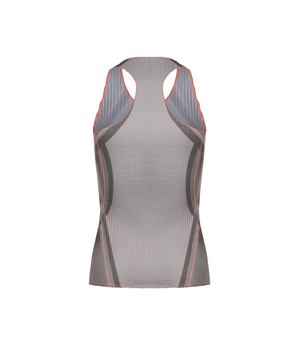 196048-025 | SCULPT PLEATED TANK | ASPHALT