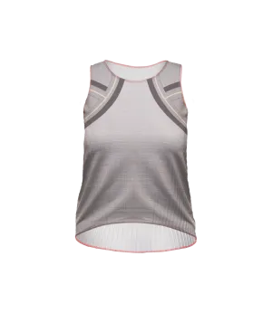 196048-025 | SCULPT PLEATED TANK | ASPHALT