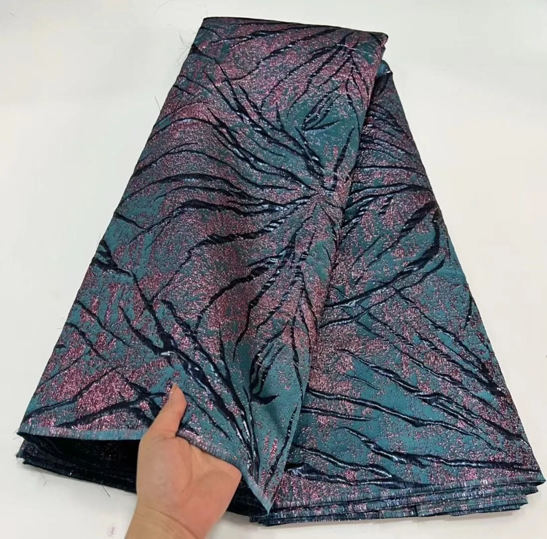 5 YARDS / 5 COLORS / Jerom Abstract Viscose Jacquard Woven Fabric for Dresses, Jackets, Suits, Shirts, Skirts Lining