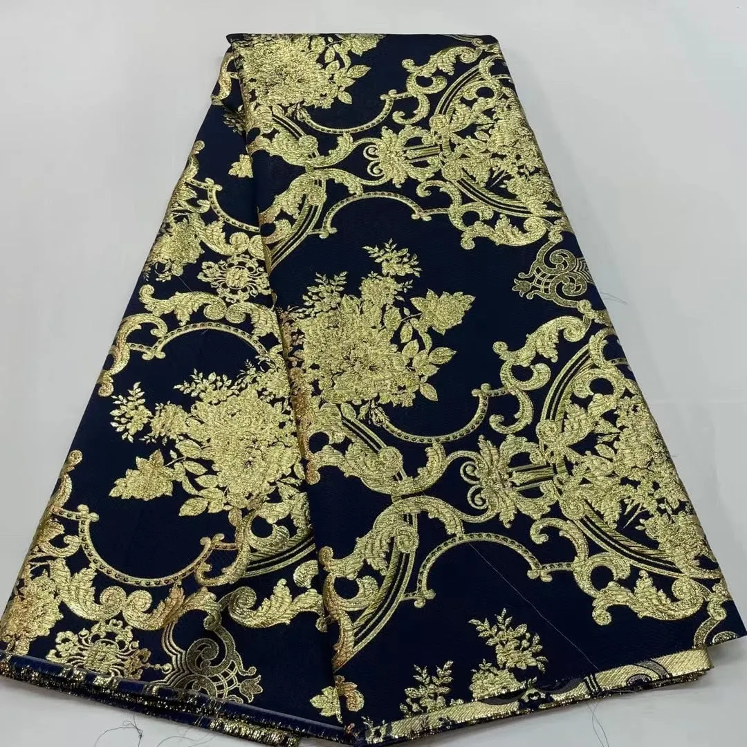5 YARDS / 8 COLORS / Contrasting Royal Damask Floral Viscose Jacquard Brocade Woven Fashion Jacket Dress Fabric