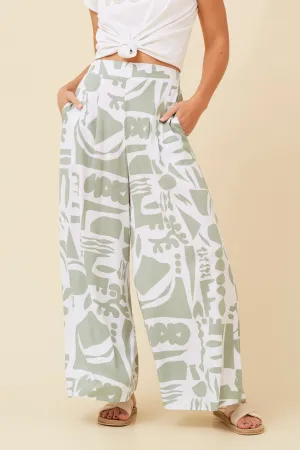 AKARIA WIDE LEG PANTS