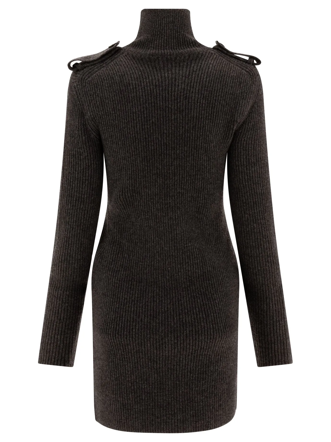 Alexander McQueen Ribbed Mini Dress