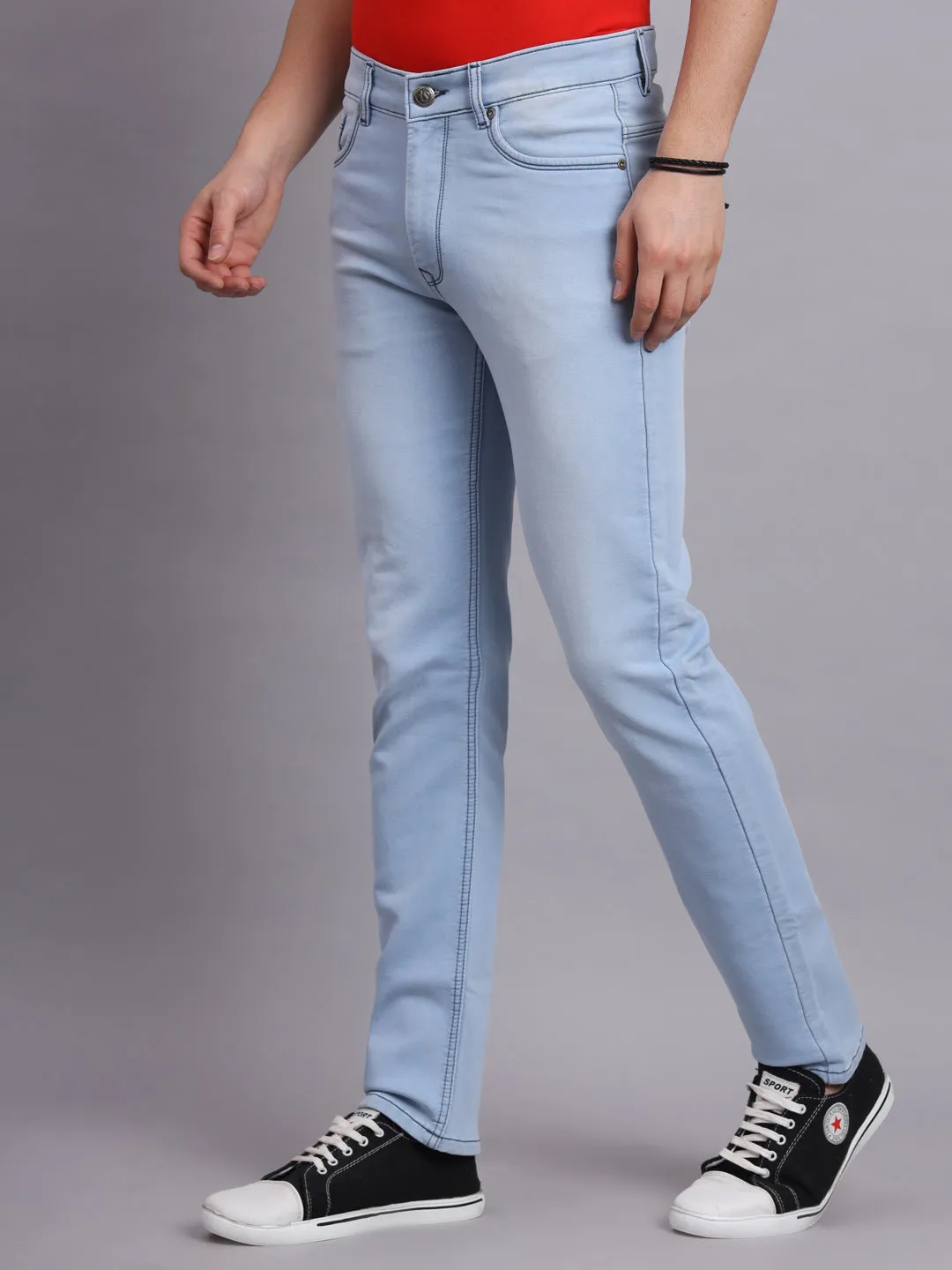Amswan Premium Light Carbon Blue Men'S Jeans