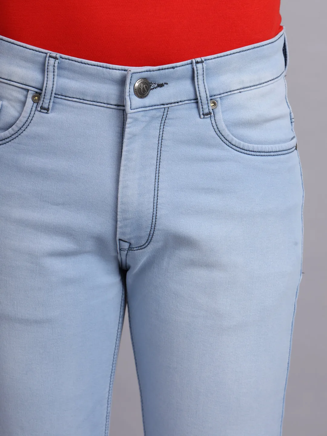 Amswan Premium Light Carbon Blue Men'S Jeans