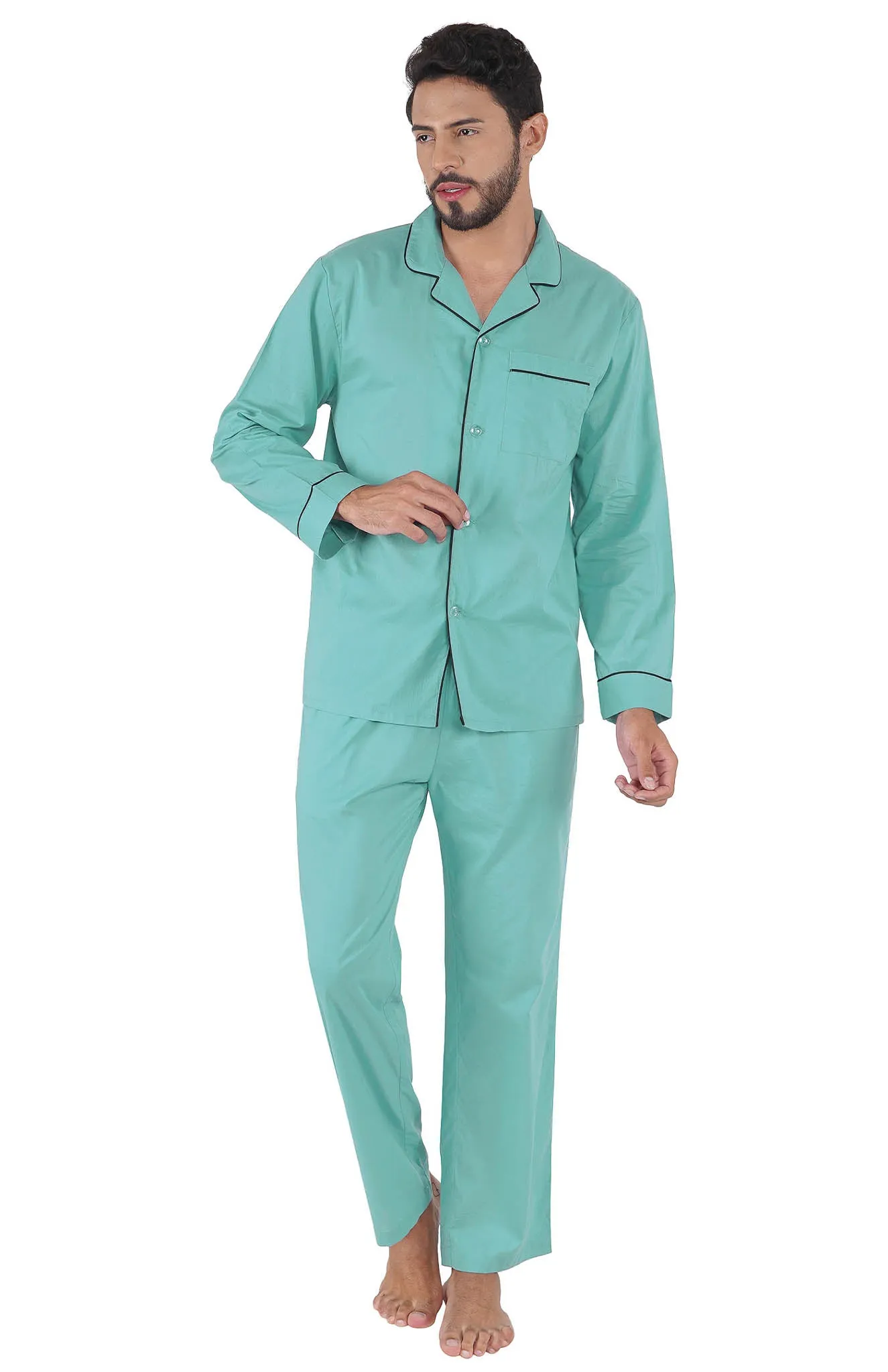 Aqua Marine | Lounge Wear Set | 100% Cotton