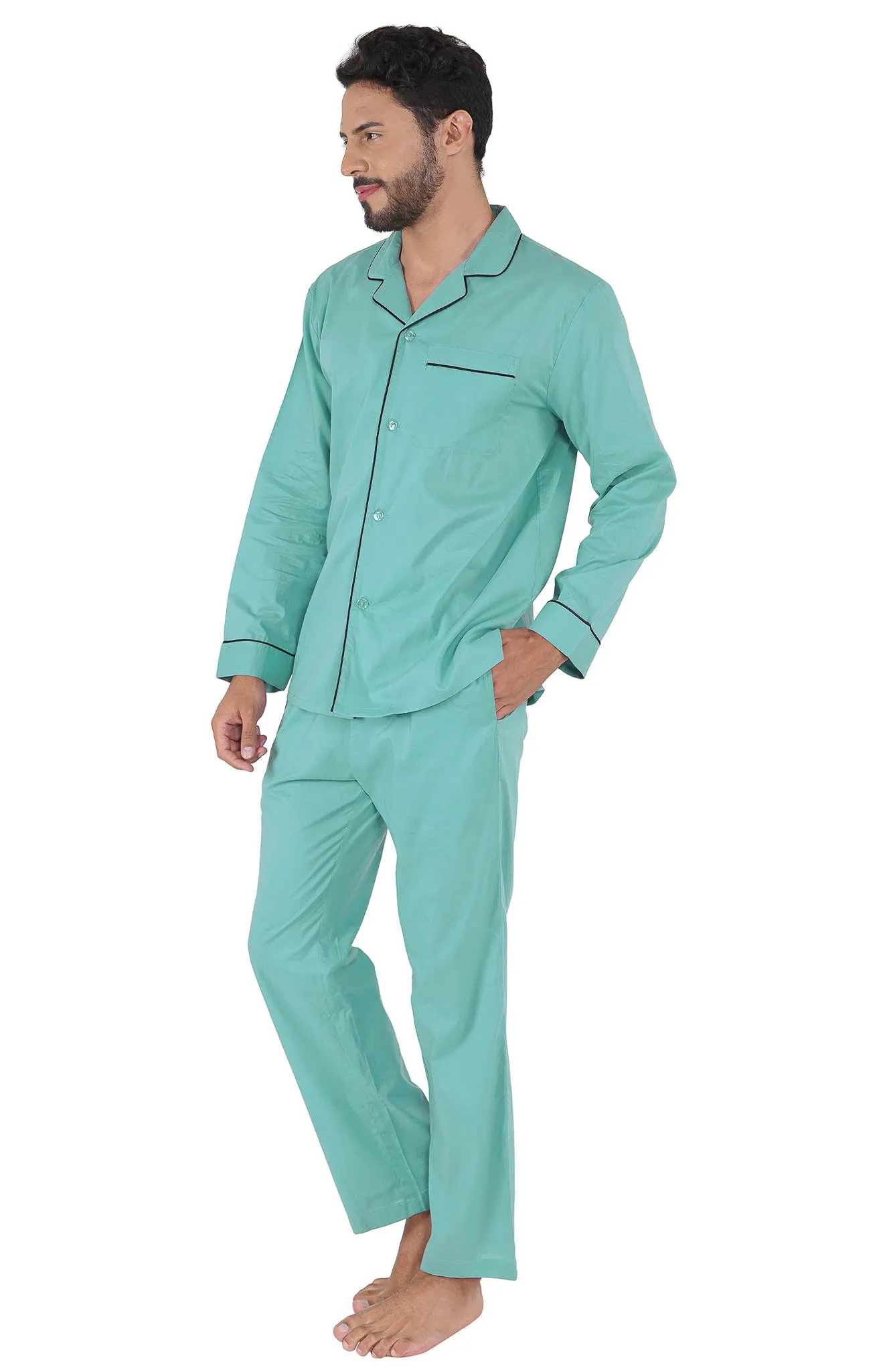 Aqua Marine | Lounge Wear Set | 100% Cotton