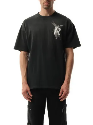 Archangel T-Shirt in Stained Black