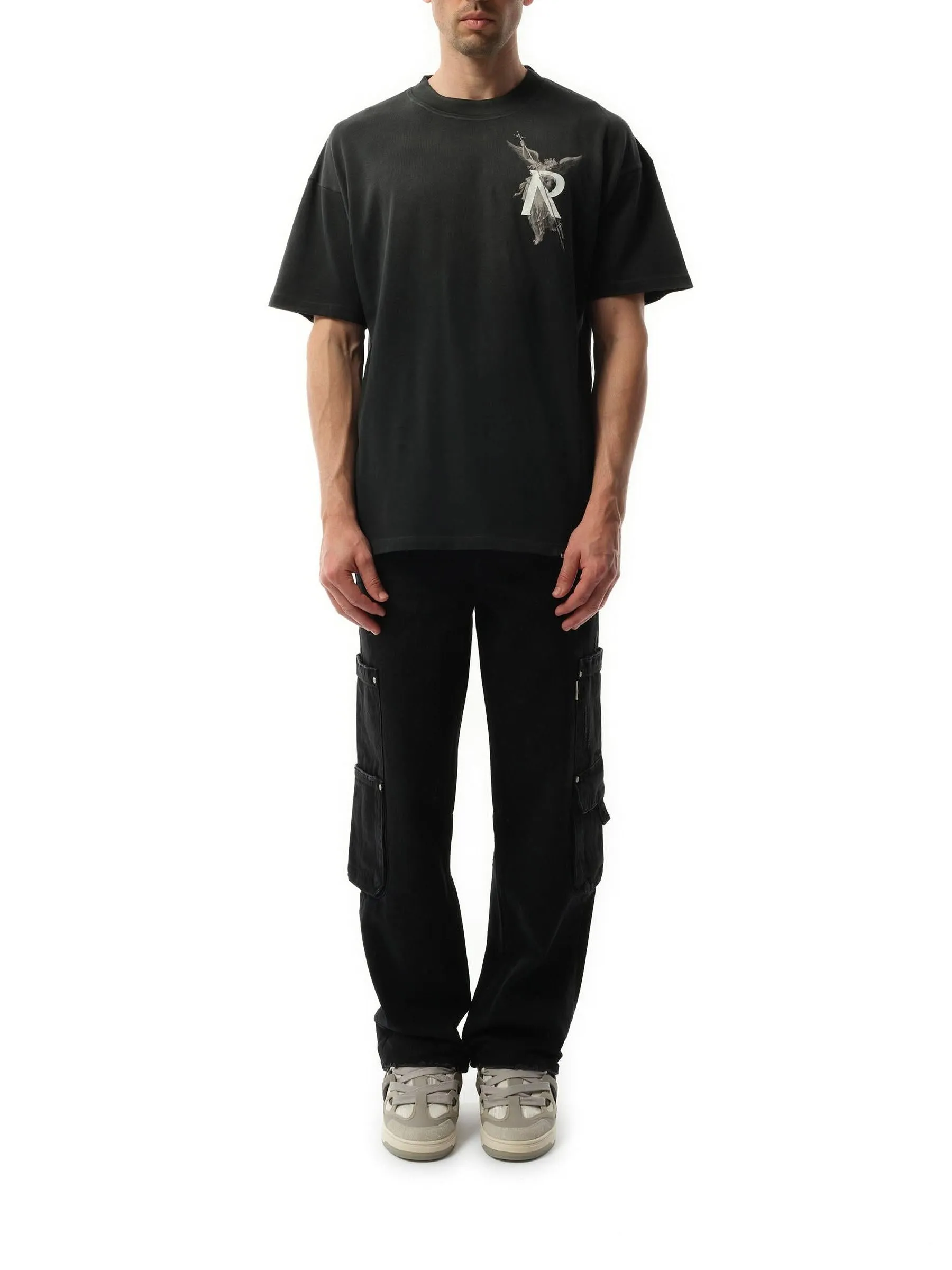 Archangel T-Shirt in Stained Black