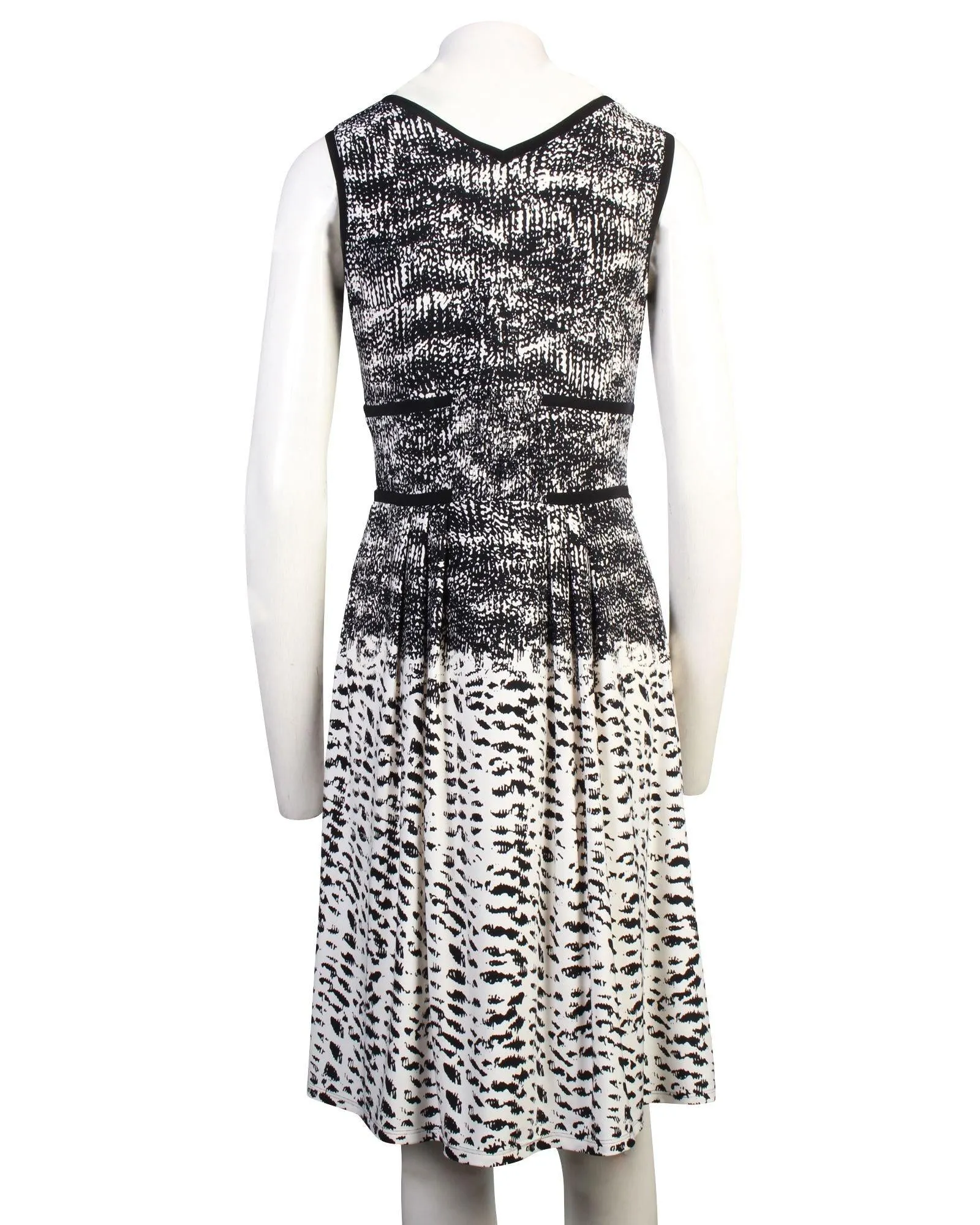 BCBGMAXAZRIA Women's A-Line Sleeveless Dress Black