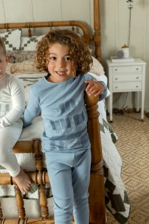 Bee & Dee Dusty Blue Toy Shop Loungewear