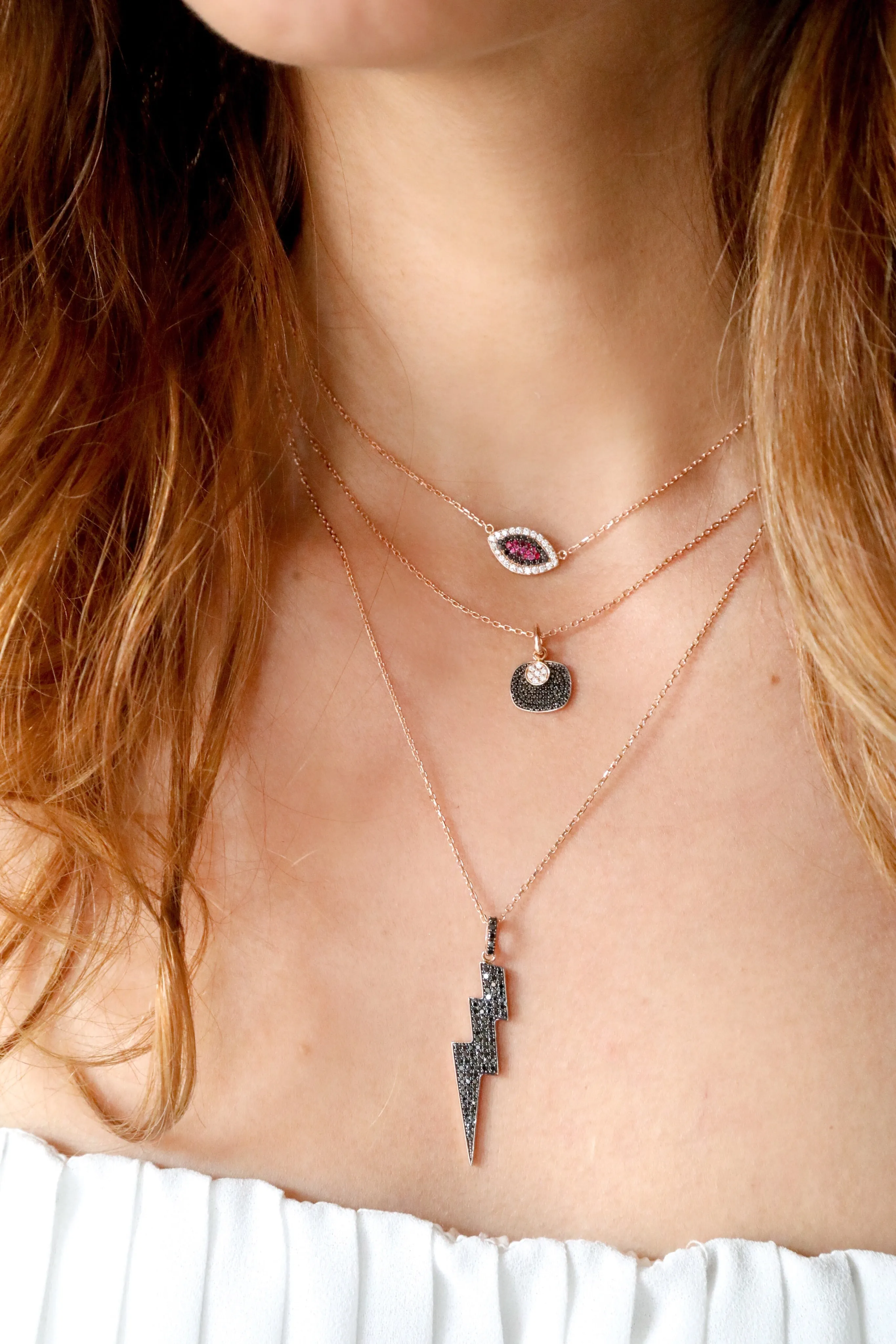 Black Lightning Pendant