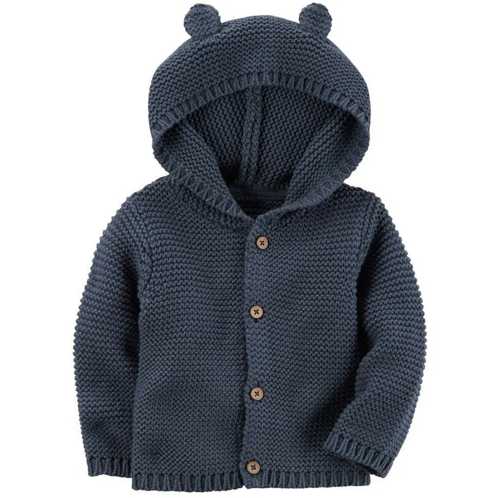 Carter's Hooded Cardigan Boy Blue 1L776710