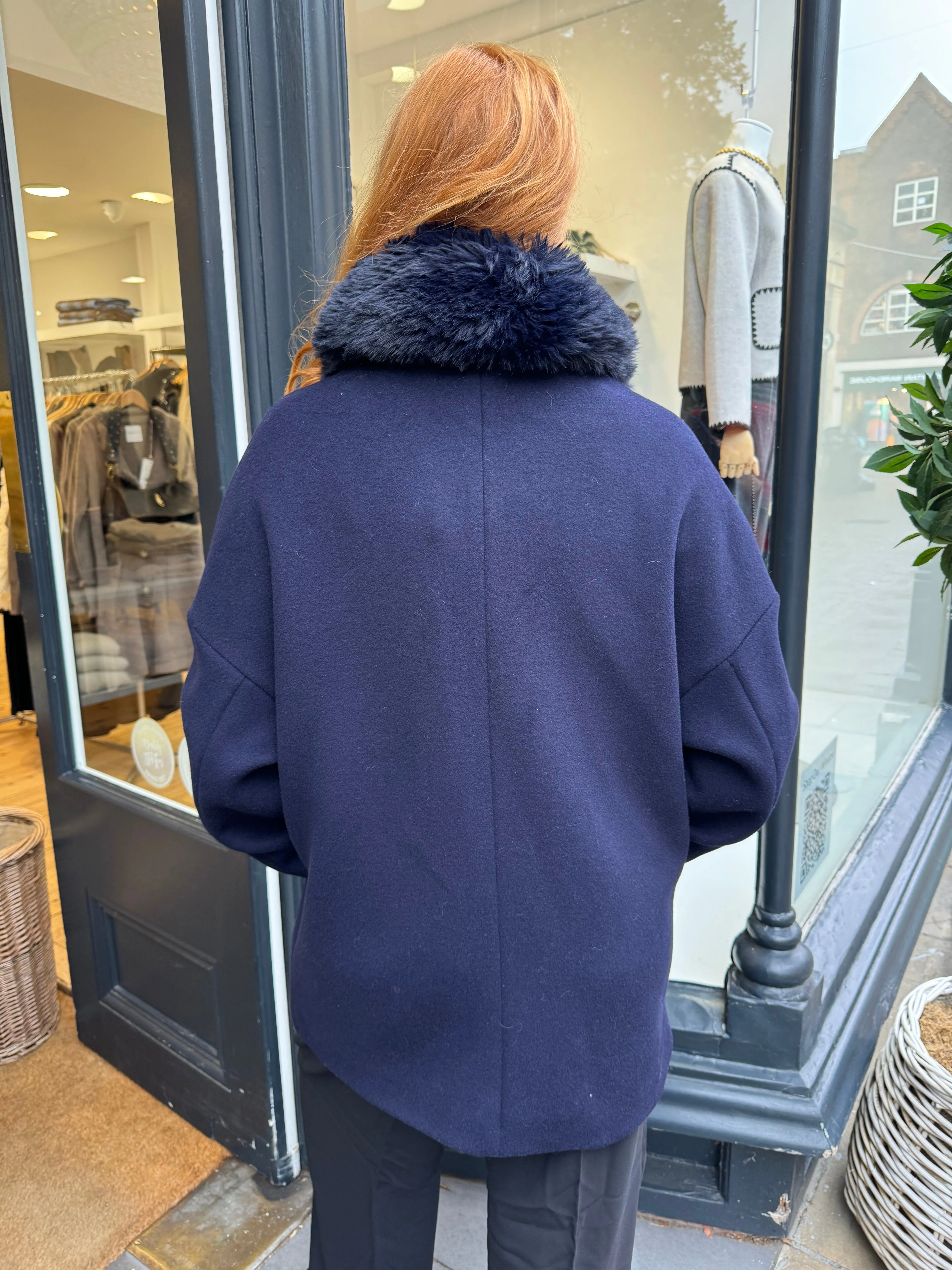 Chelsea Coat Navy