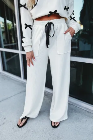 Chic Bow Pants