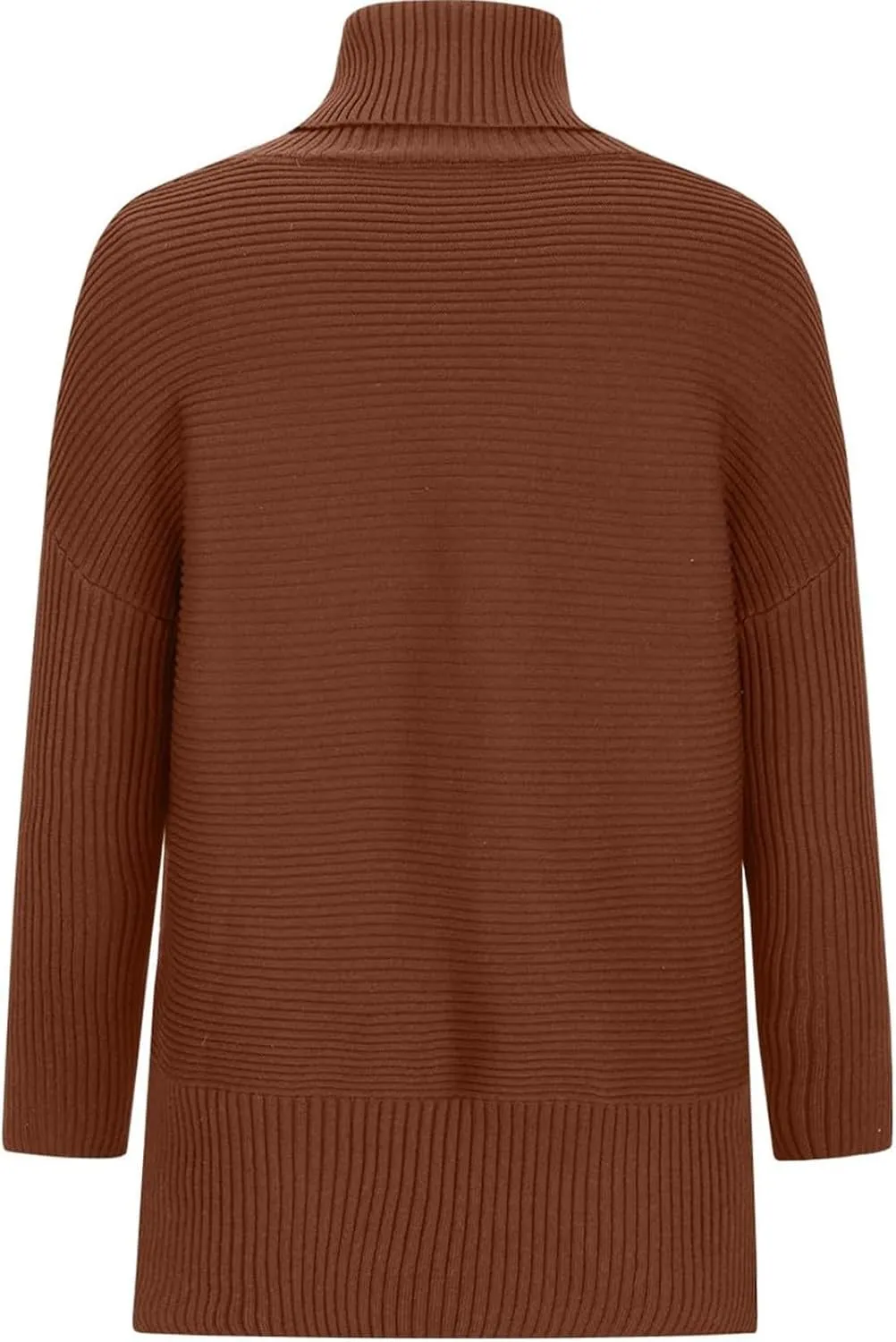 ChicCrate Women's Oversized Turtleneck Sweaters Casual Long Sleeve Tunic Sweater Chunky Knit Pullover Tops Blouse