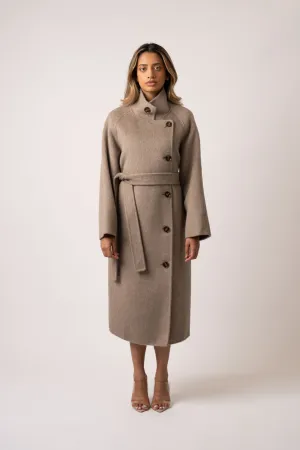Clay Wool Cashmere Coat