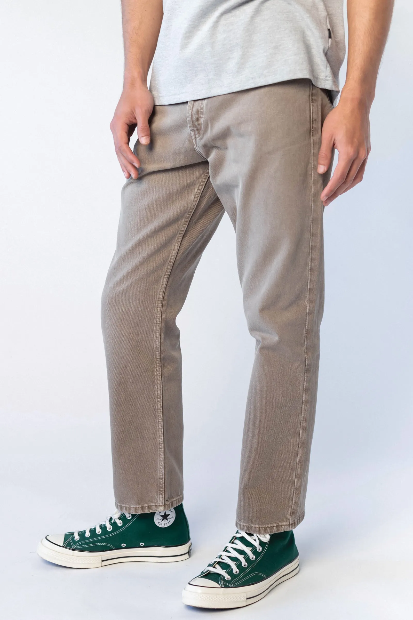 Dash Straight Jeans -Washed Sepia