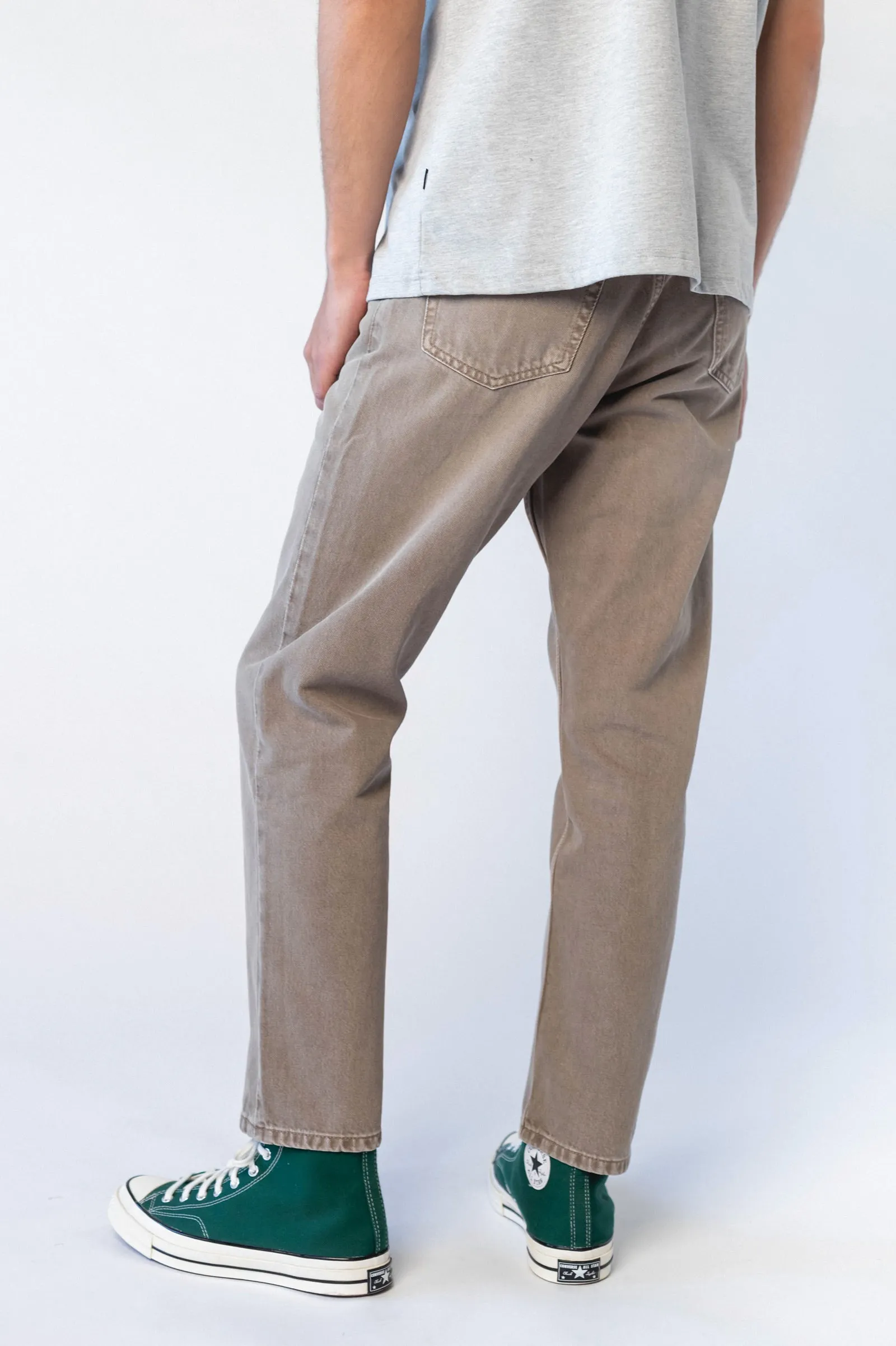 Dash Straight Jeans -Washed Sepia