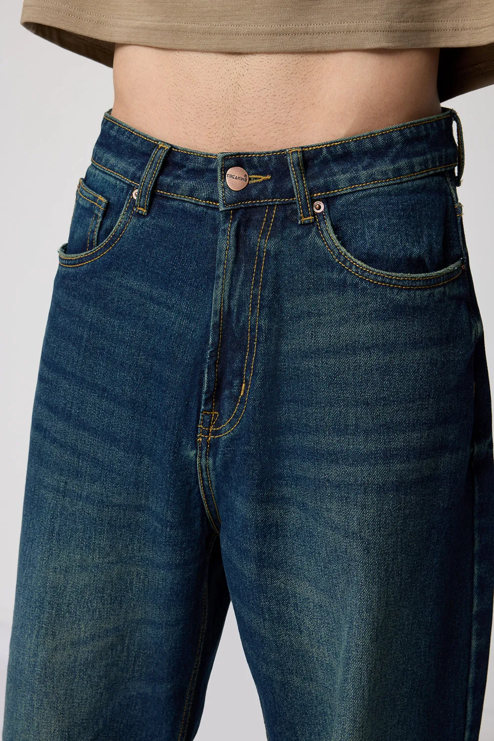 Deep Sea Men's Baggy Fit Jeans