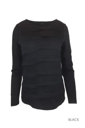 EBAS608 TUCK PLEAT TOP