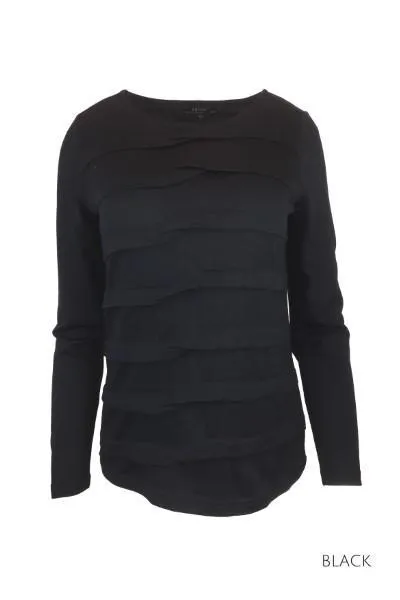 EBAS608 TUCK PLEAT TOP