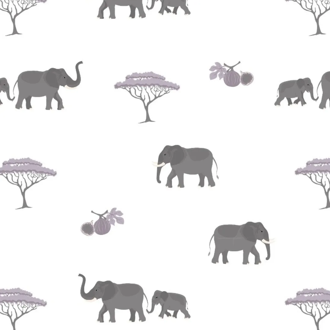 Elephant | Adult Long Sleeve V Neck