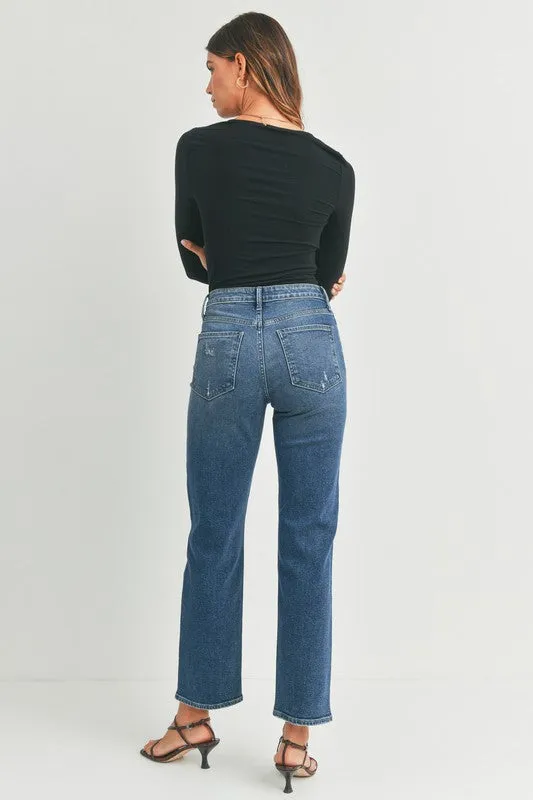 Ella Dark Straight Jean