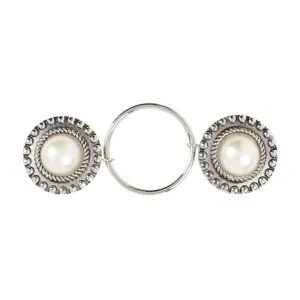 EMBRACE PATENTED FASHION FASTENER PEARL SHIELD