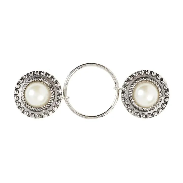 EMBRACE PATENTED FASHION FASTENER PEARL SHIELD