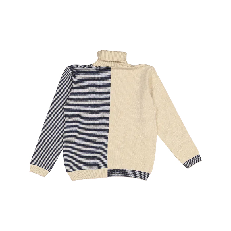 EMG7095-TUTLENECK-Milk/Jeans
