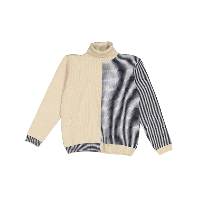 EMG7095-TUTLENECK-Milk/Jeans