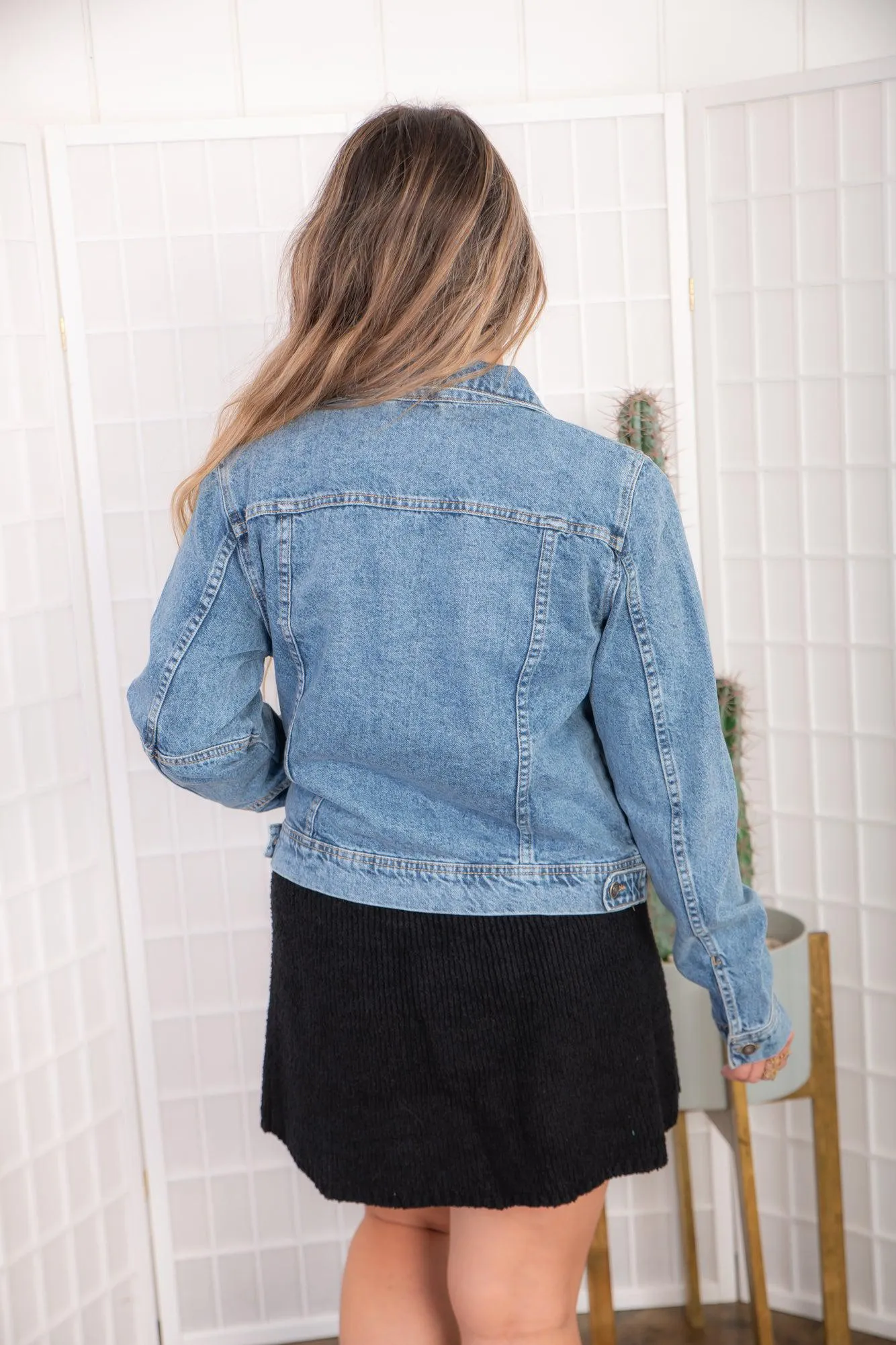 Free People Rumors Denim Jacket