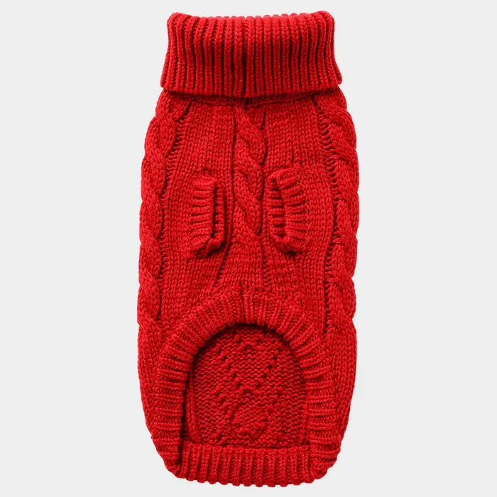 GF Pet Chalet Sweater Red For Dogs