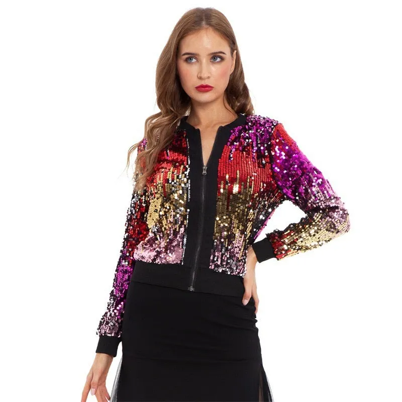 Glitter Sequin Jacket