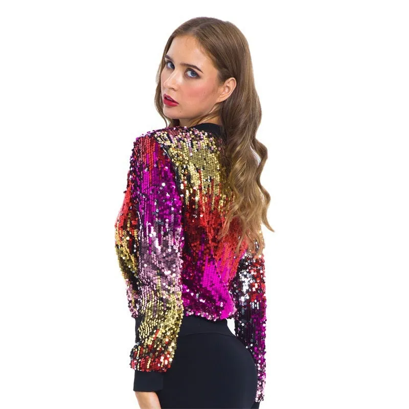 Glitter Sequin Jacket