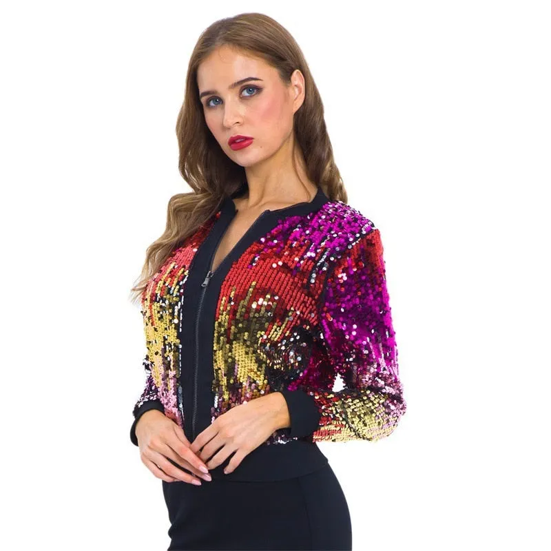 Glitter Sequin Jacket