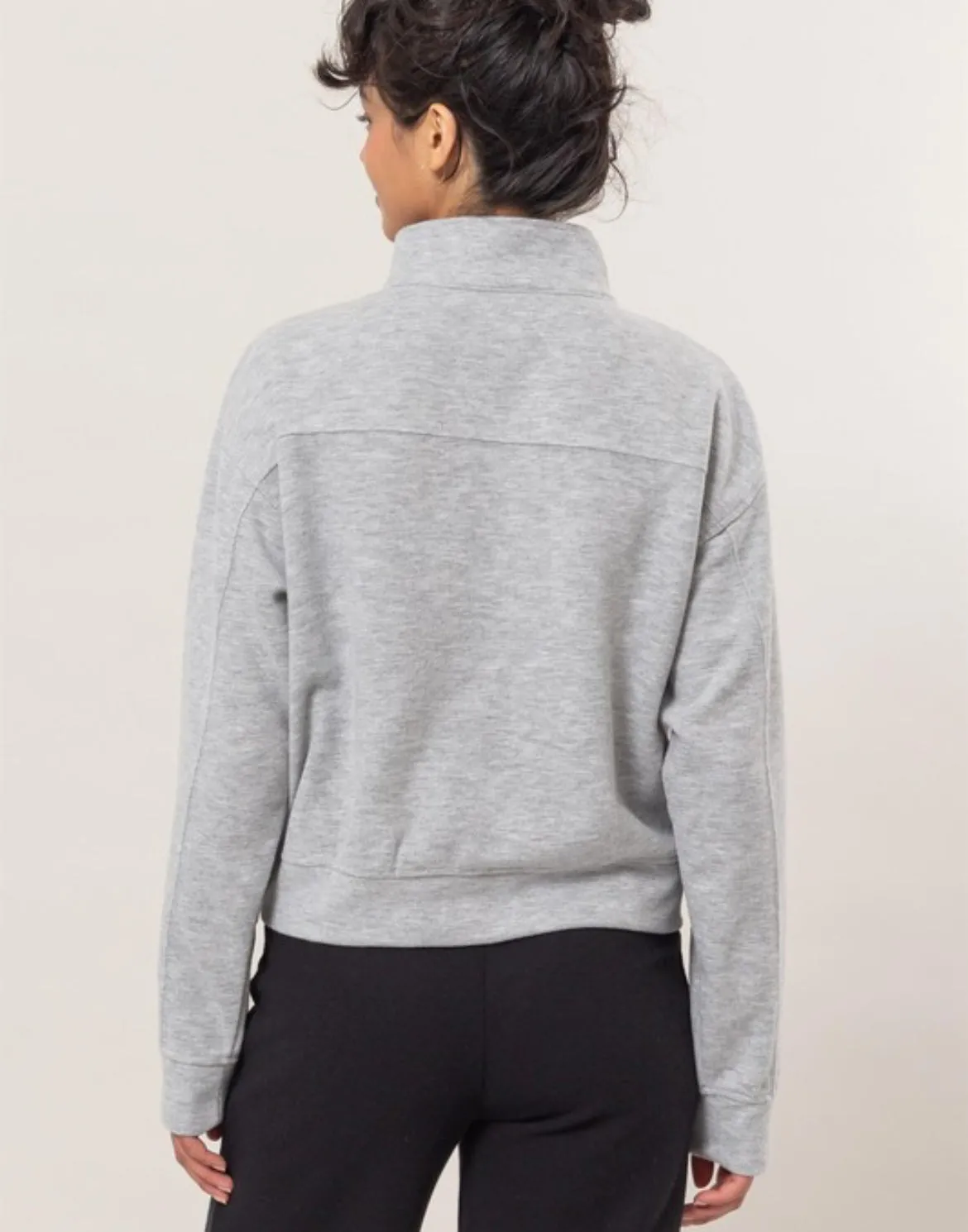 Half Zip Sweatshirt