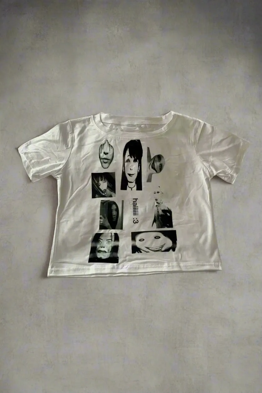 Haunting Faces Horror T-Shirt