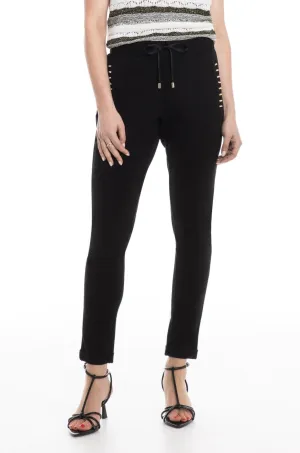 High-Rise Skinny Trousers