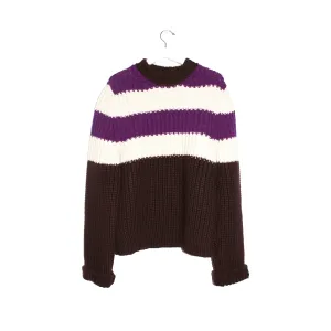 Horizontal Stripe Chunky Sweater