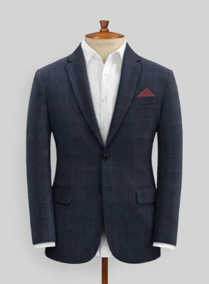 Italian Atessia Check Tweed Jacket
