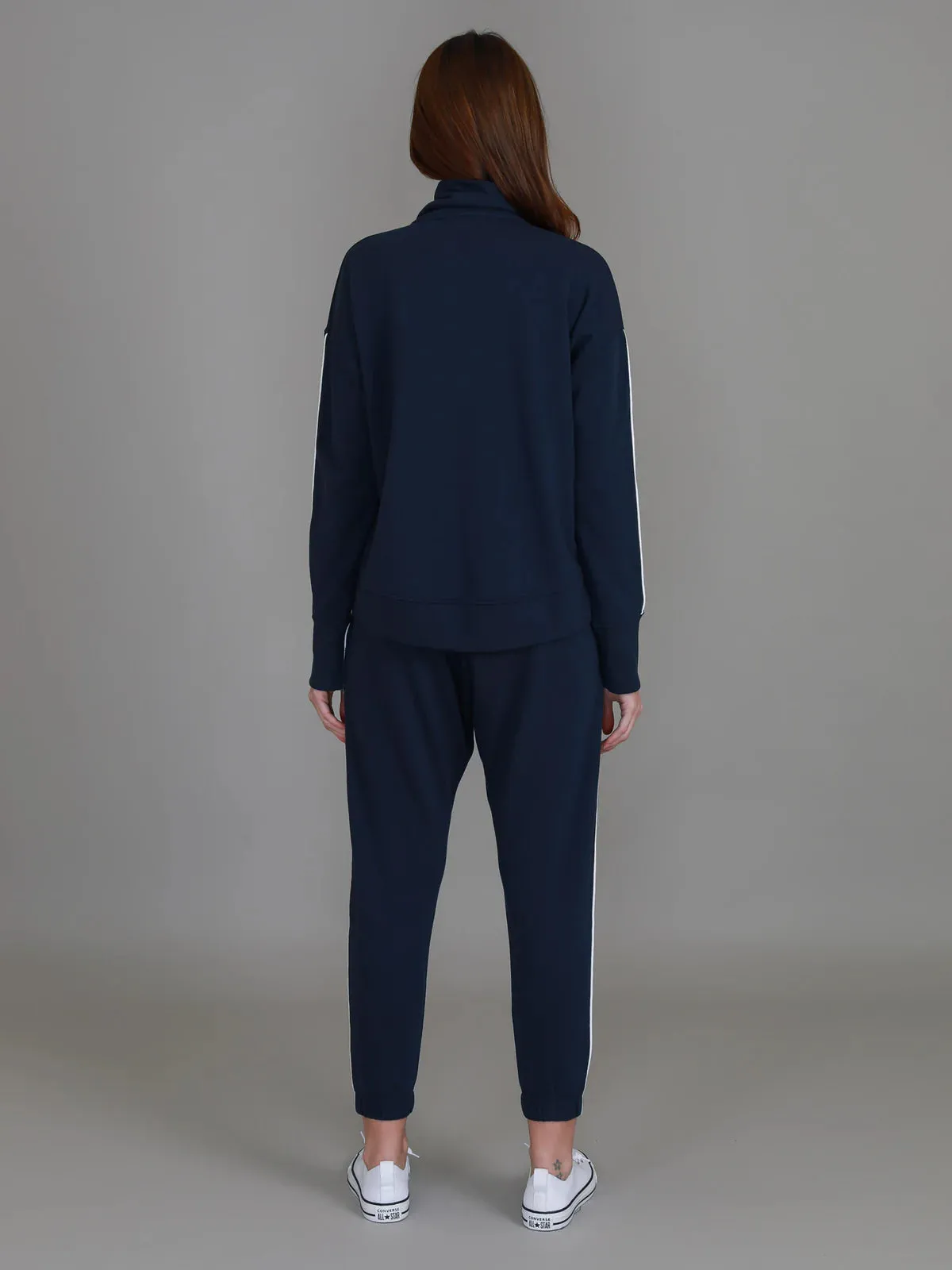 Ivy Side Stripe Jacket - Ink