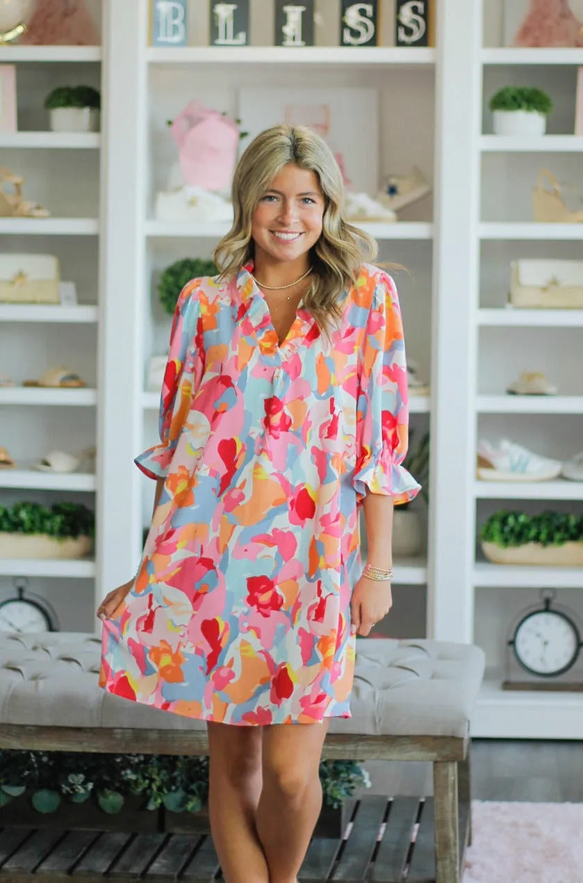 Julie River Iris Dress