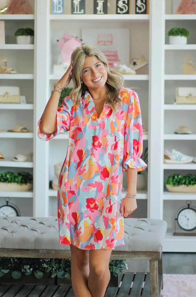 Julie River Iris Dress