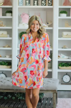 Julie River Iris Dress