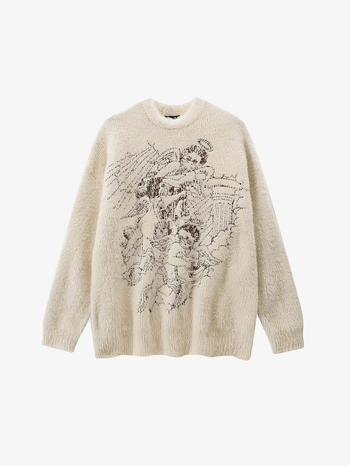 KG Mink Graphic Sweater