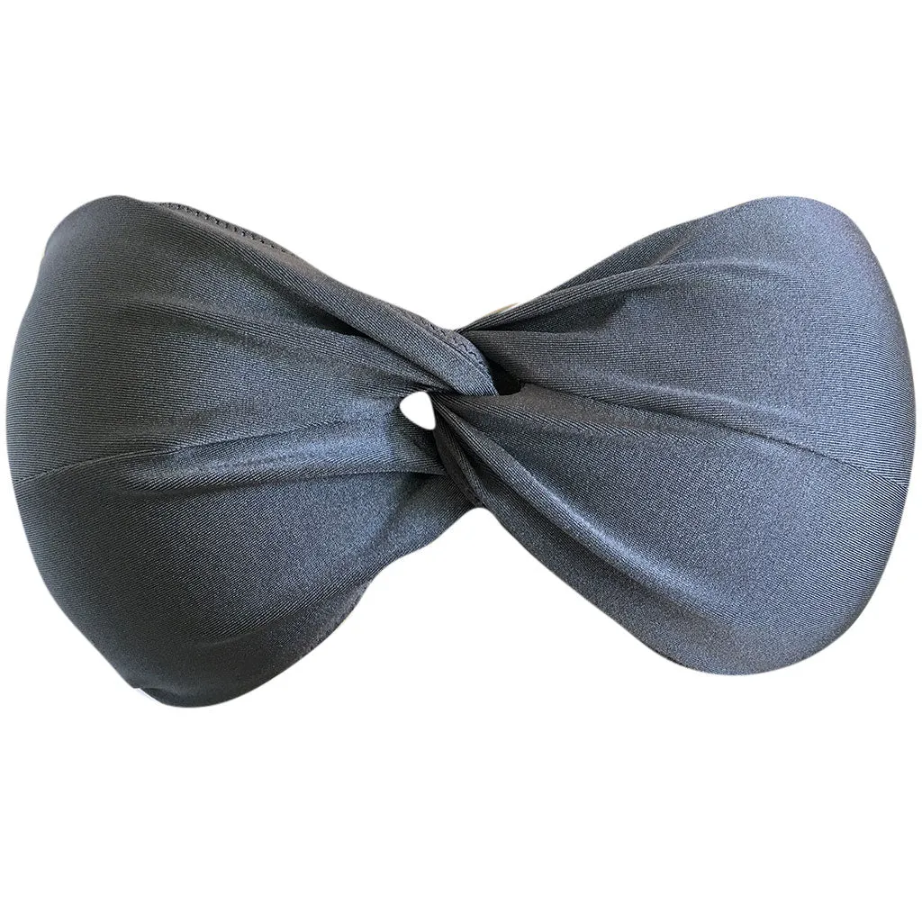 La Sirene Betin Bandeau Bikini - Charcoal Gray
